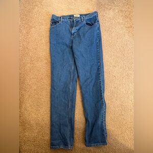 L.L. Bean Men's Classic Blue Straight Jeans